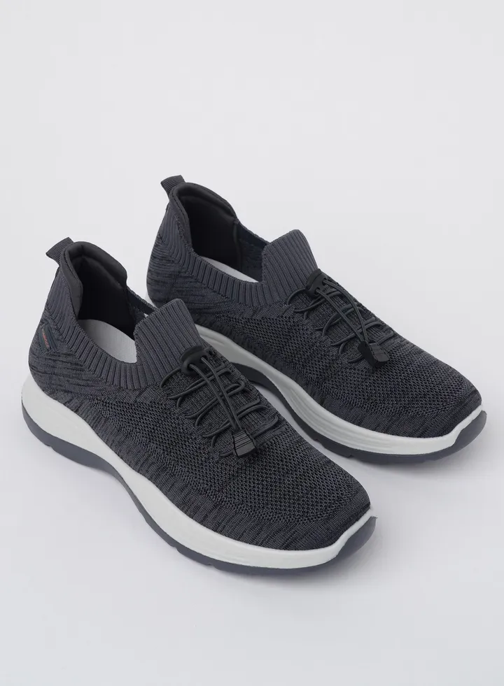 Cobblerz Men's Lace-up Low Top Sneakers GREY