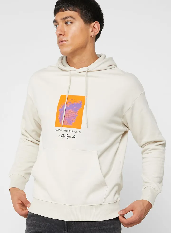 Graphic Printed Hoodie