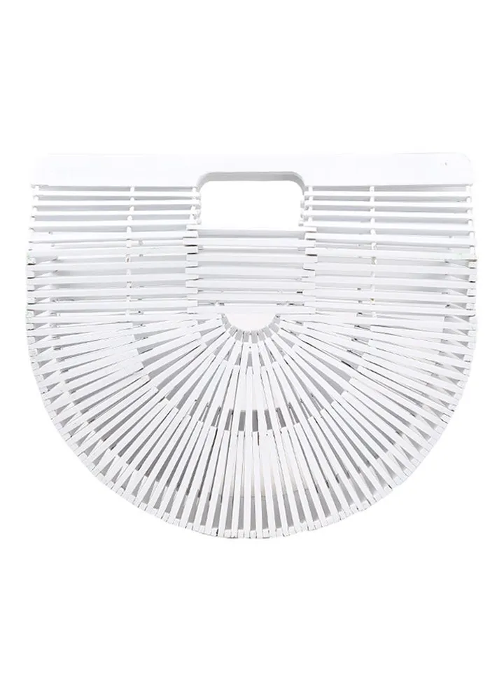 Solid Design Clutch White