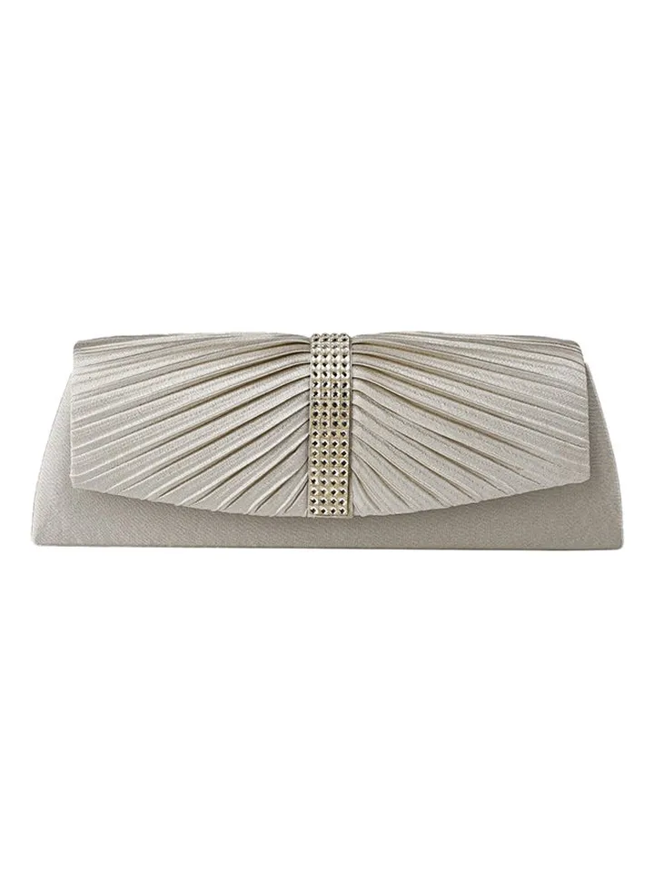 Flap Closure Clutch Grey