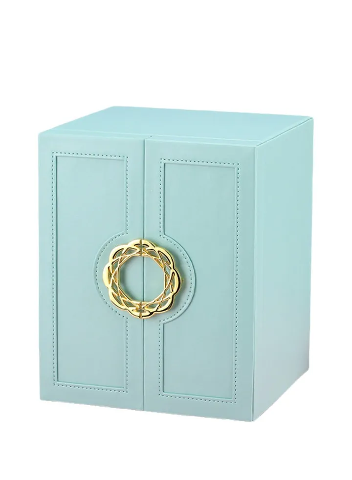 Luxury jewelry storage box multi-layer large capacity high-end jewelry box