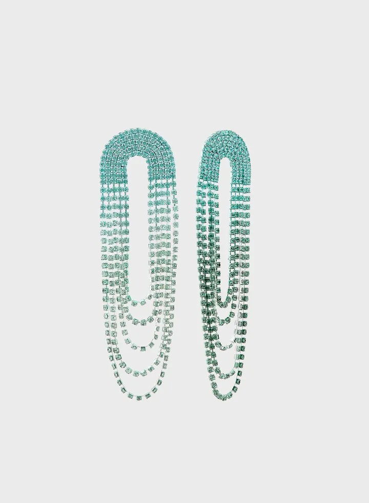 Ombre Diamante Drop Earrings