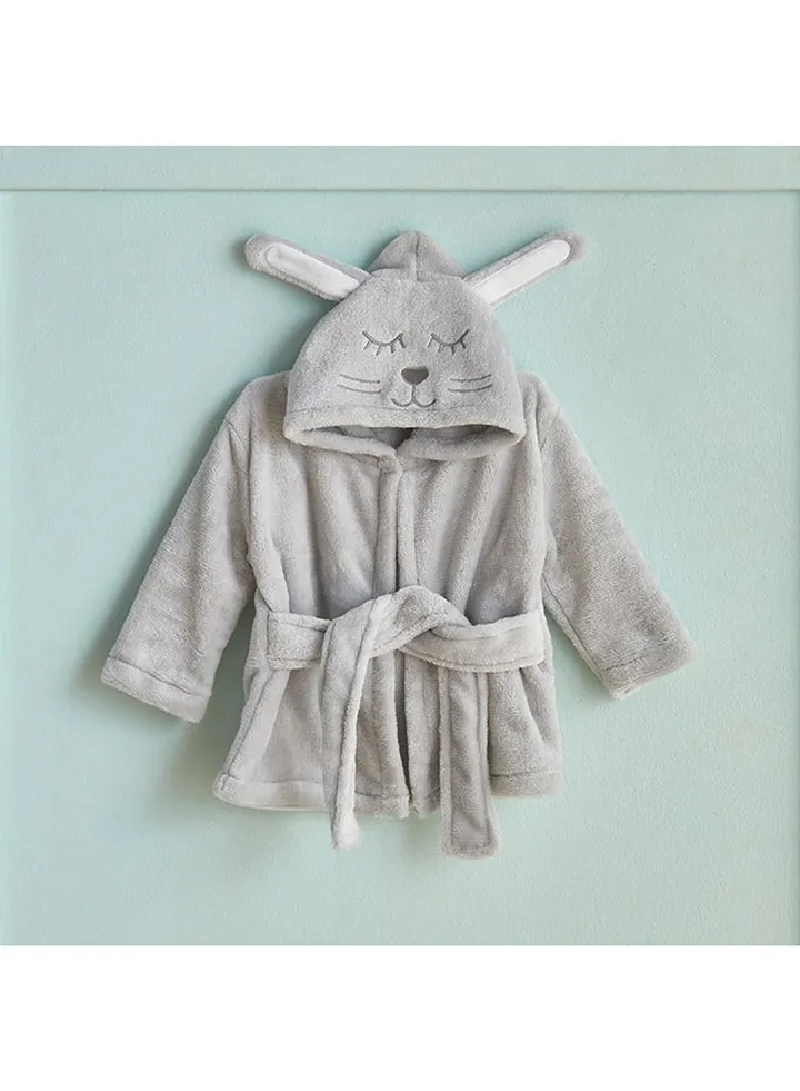 Playland Cat Flannel Fleece Bathrobe 38 cm