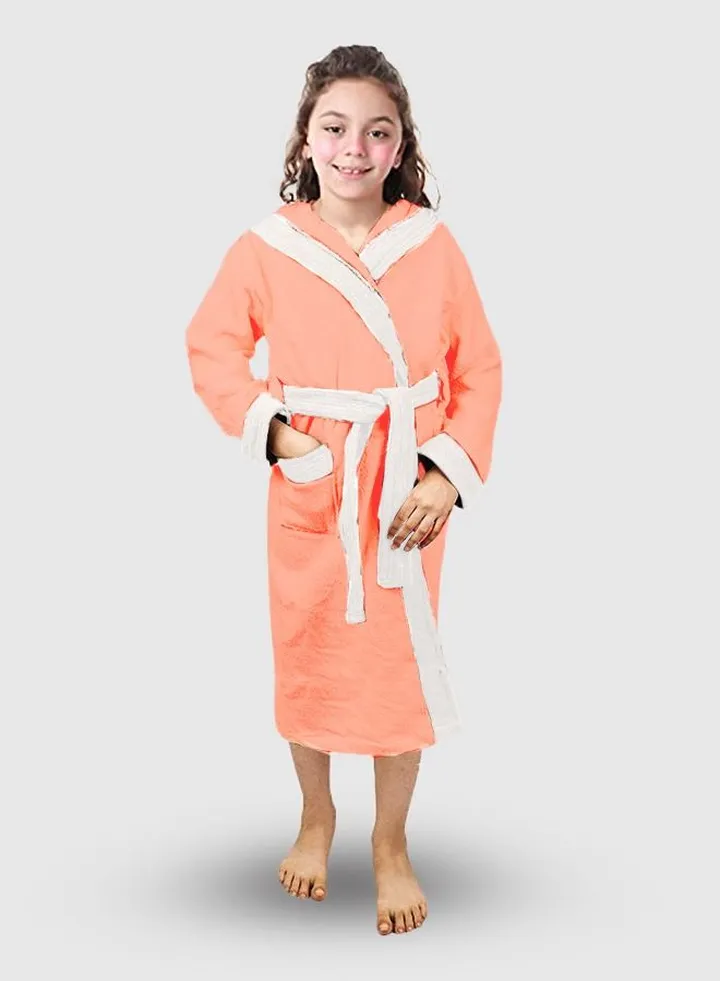 Girls' multi-size bathrobe
