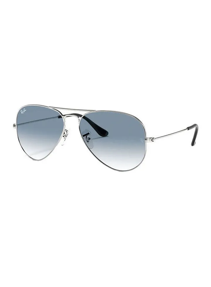 Gradient Aviator Sunglasses Lense Size 62Mm