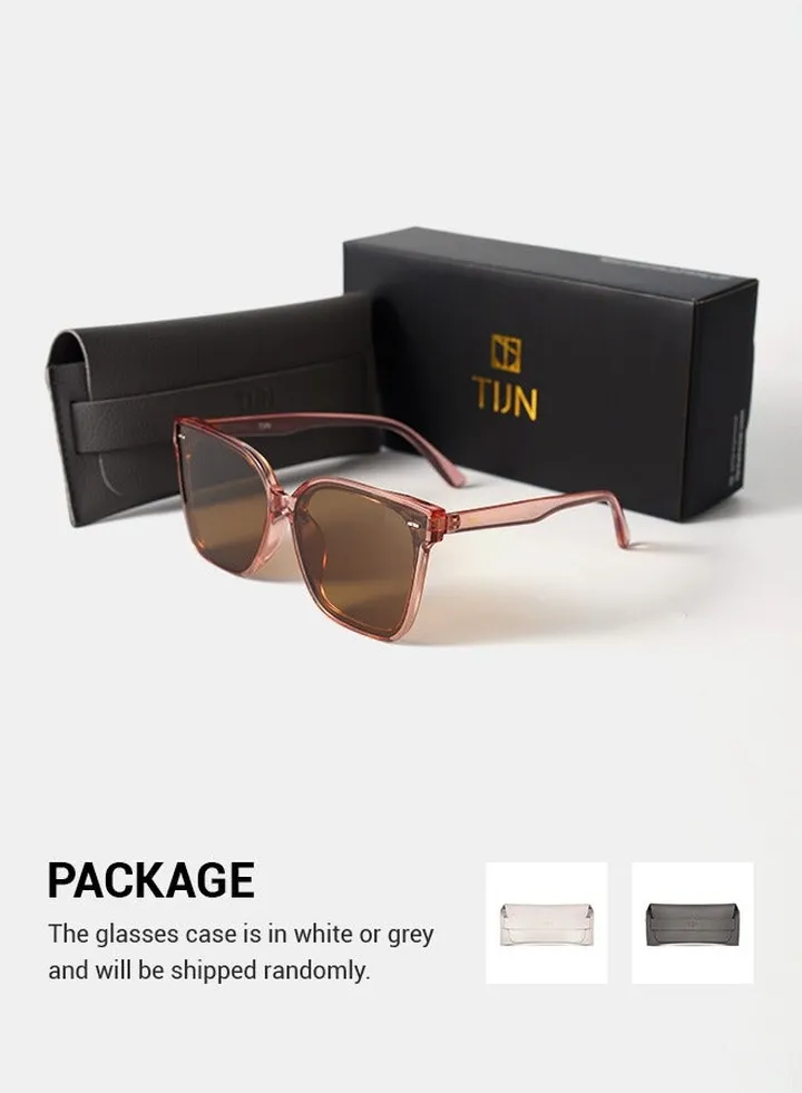 TIJN Polarized Sunglasses Women Men Oversized UV Protection Sun Glasses Trendy Style Large Square Shades