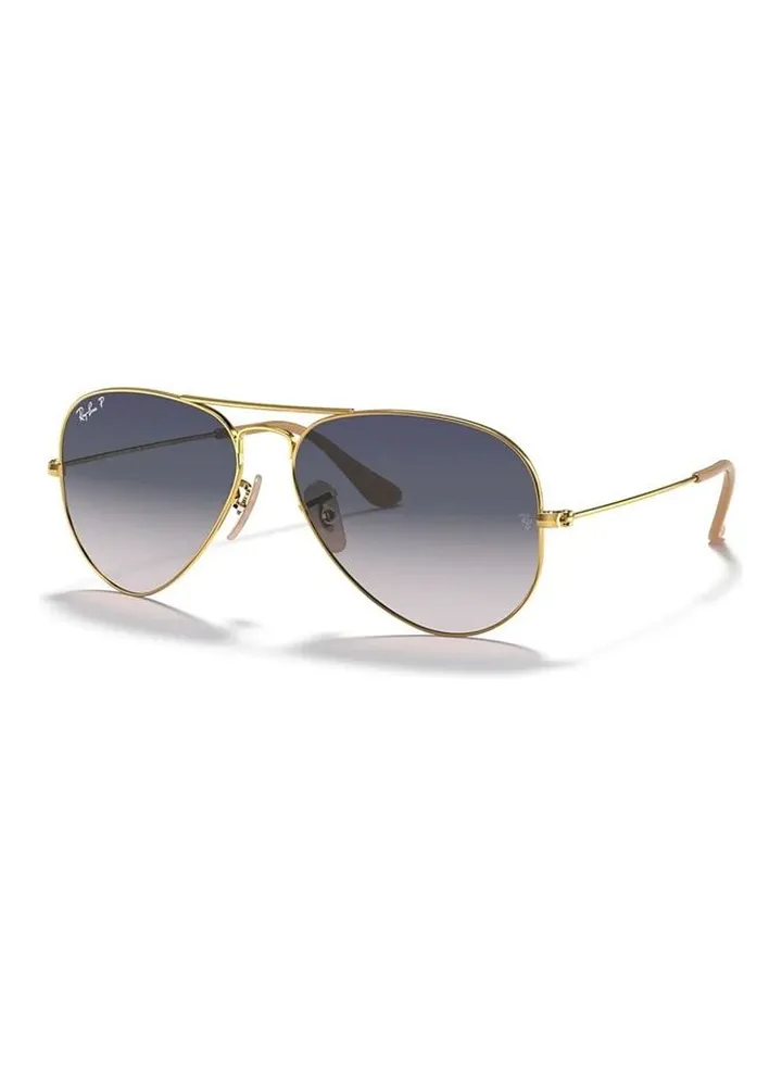 Gradient Aviator Sunglasses - Lens Size: 58 mm