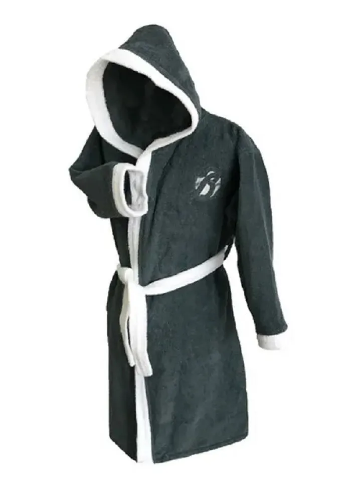 Hooded bathrobe for children of 16 years old