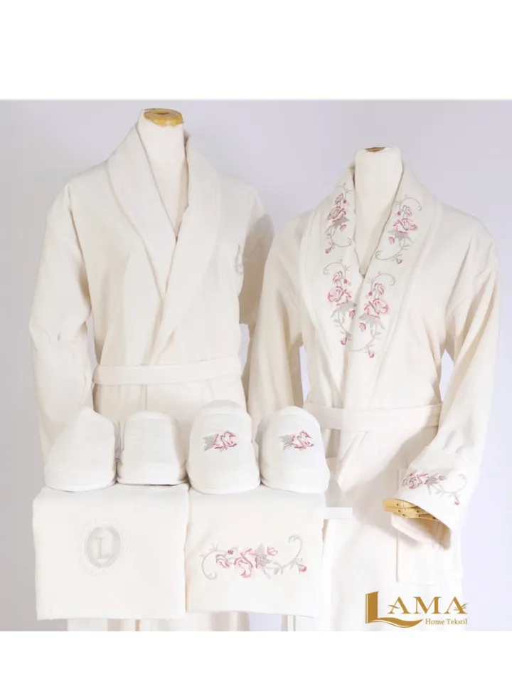 Set Bath Robe Florence Cables