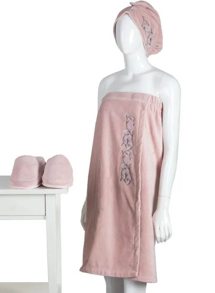 Bathrobe Skirt Pink Lead Person