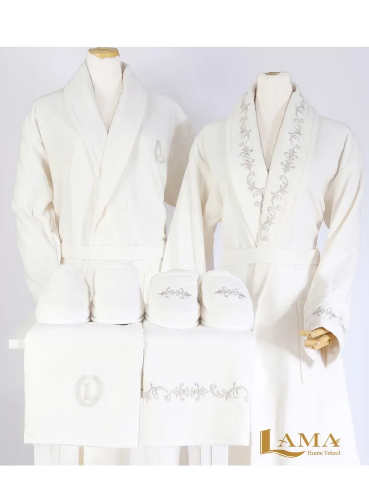Set Bath Robe Vienna Cables
