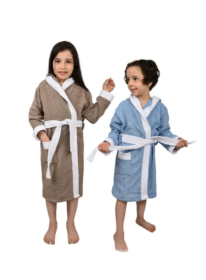 Children's hooded bathrobe multi sizes