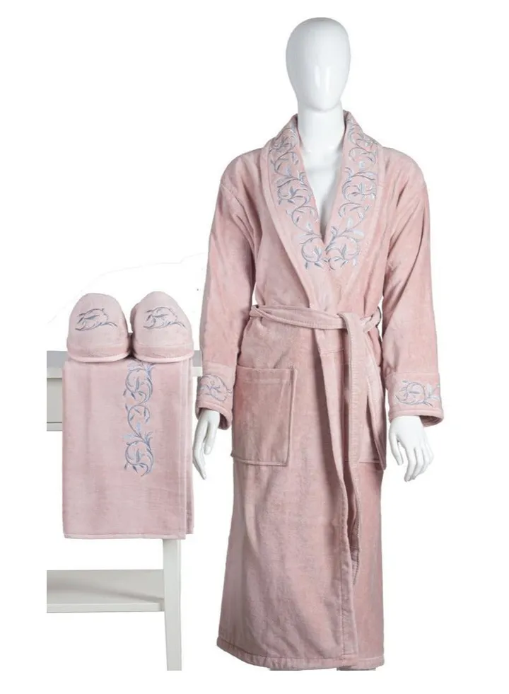 Bathrobe Pink Lead Person