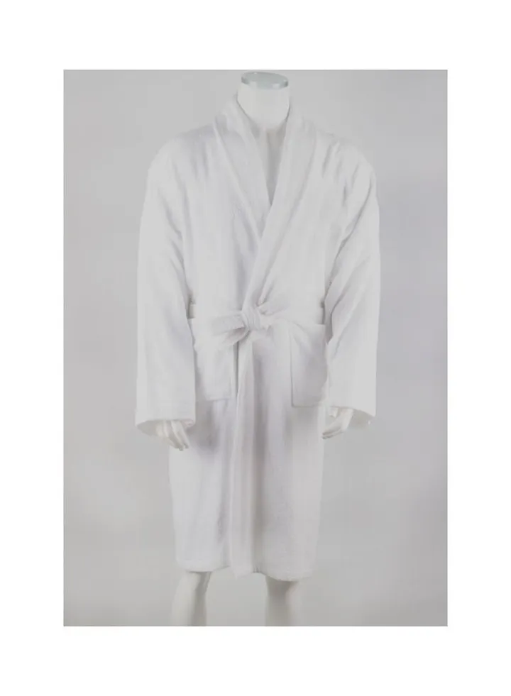 Egyptian Cotton Bathrobe White