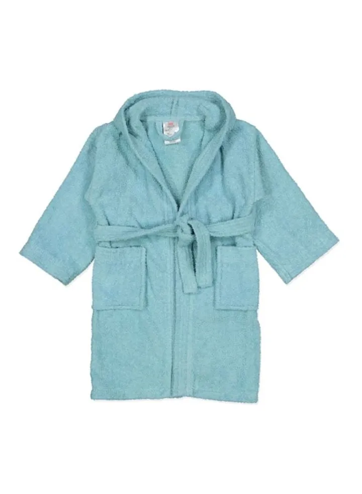 Nexus Hooded Kimono Bathrobe Blue