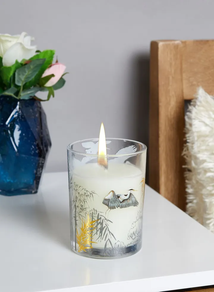 Clean Cotton Glass Candle