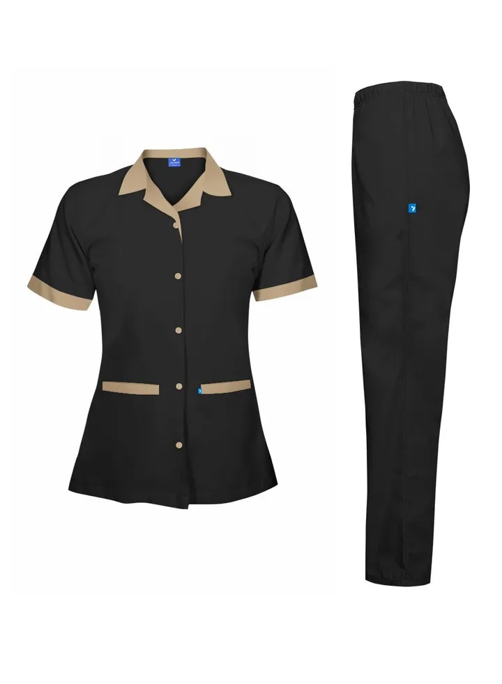 Just Adore Cleaners Uniform Short Sleeve Shirt & Pant Set