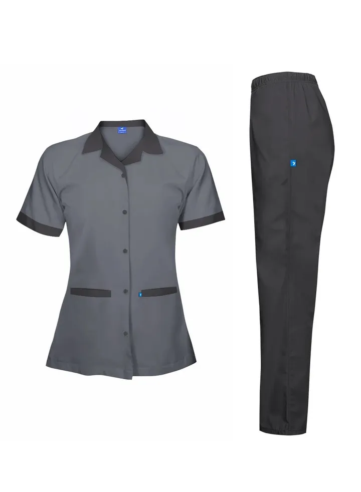 Just Adore Cleaners Uniform Short Sleeve Shirt & Pant Set