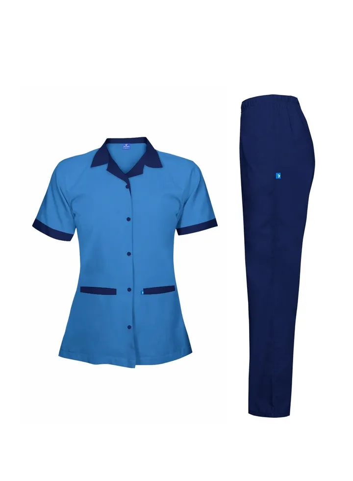 Just Adore Cleaners Uniform Short Sleeve Shirt & Pant Set