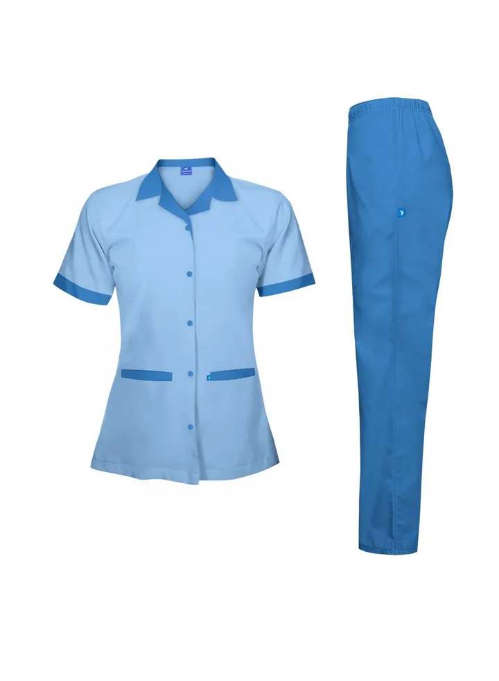 Just Adore Cleaners Uniform Short Sleeve Shirt & Pant Set
