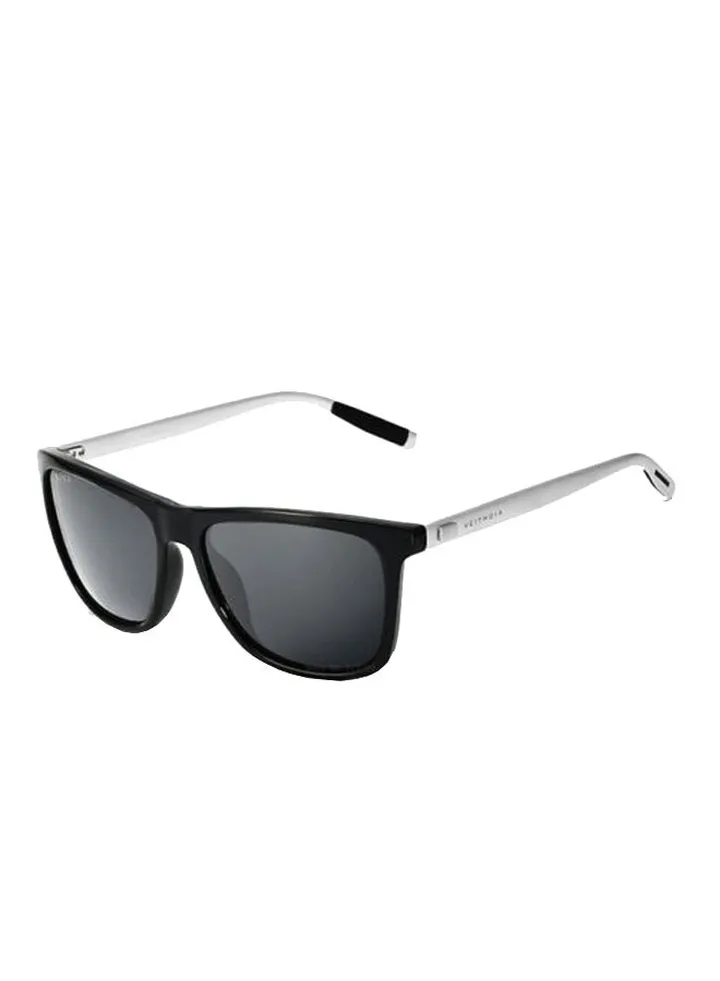 Full Rim Polarized Wayfarer Frame Sunglasses - Lens Size: 63 mm