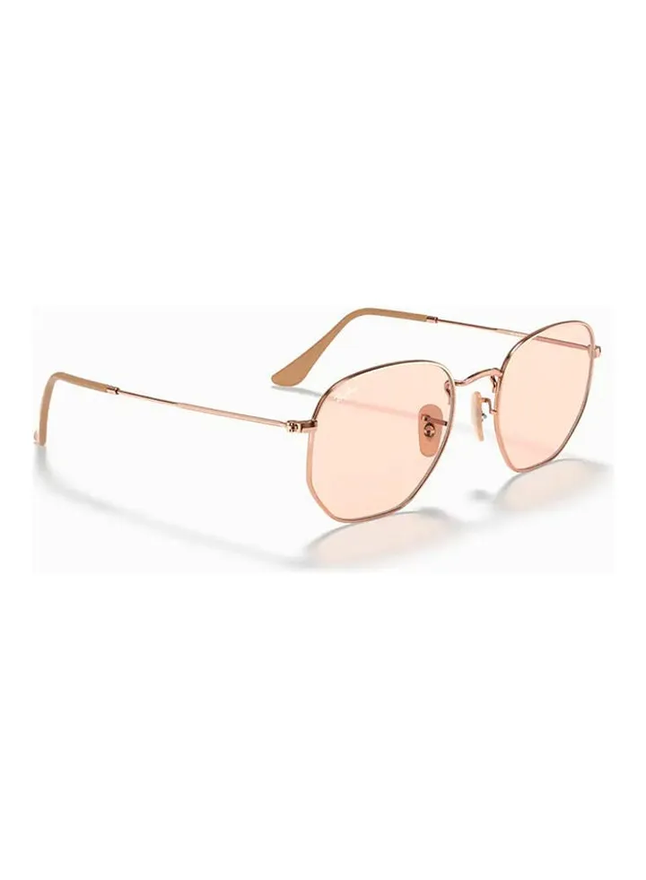 Hexagonal Flat Lenses Sunglasses