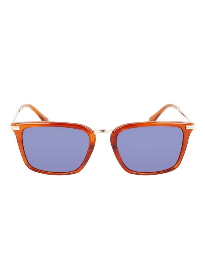 Men's Full Rim Acetate Square Sunglasses CK22512S 5319 (213) Blonde Havana