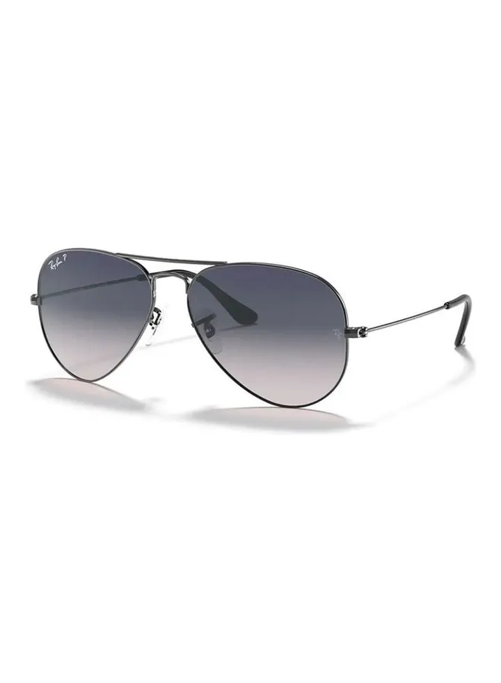 Gradient Aviator Sunglasses - Lens Size: 58 mm