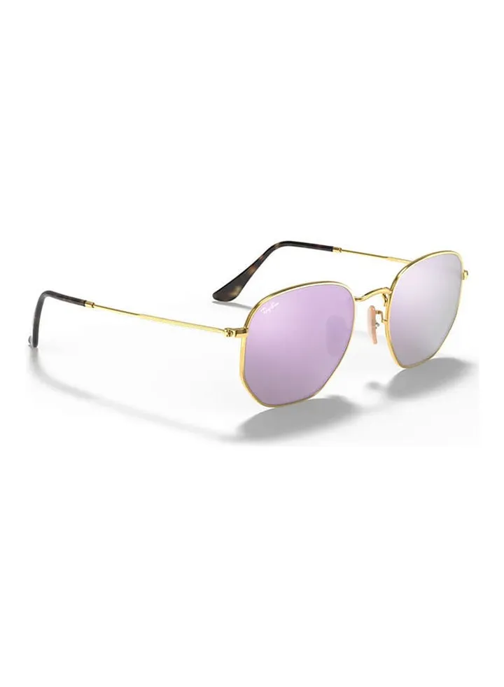Hexagonal Flat Lenses Sunglasses