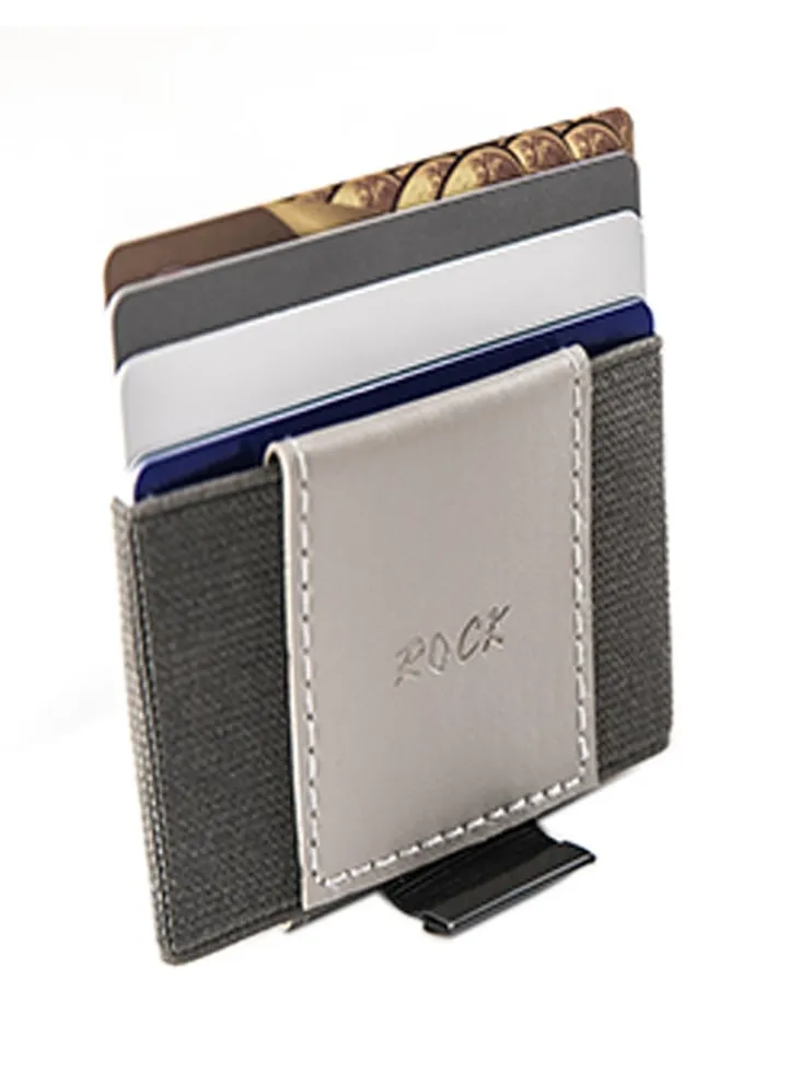 Smart Look Leather Wallet Grey
