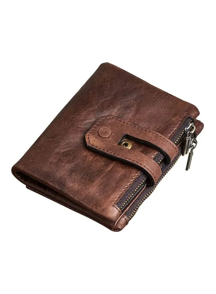 Vintage Cash Holder Purse Brown