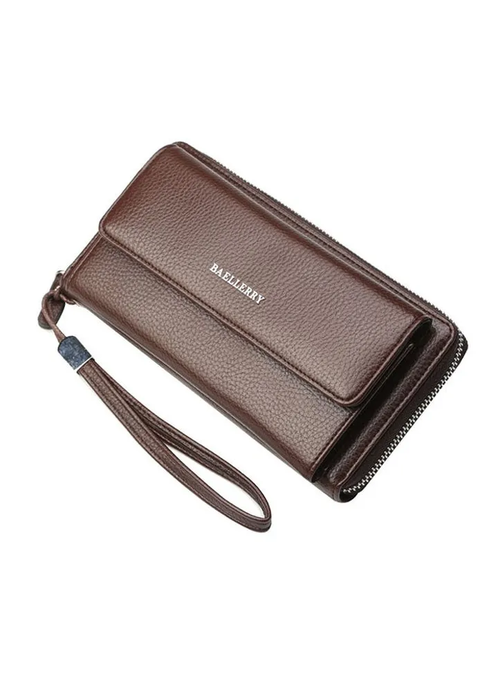 Purse Business Casual Hand Bag Dark Brown