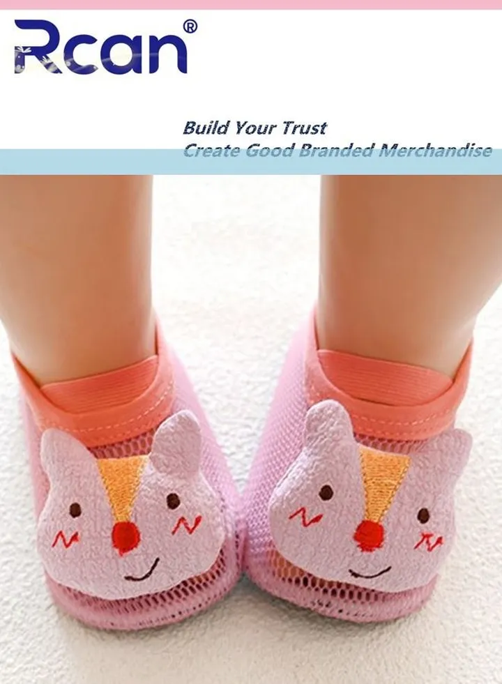 Baby Mesh Lightweight Cartoon Toddler Shoes for Children Nonslip Sof Soft Bottom Floor Socks Summer Suitable for Kindergarten Indoor And Outdoor