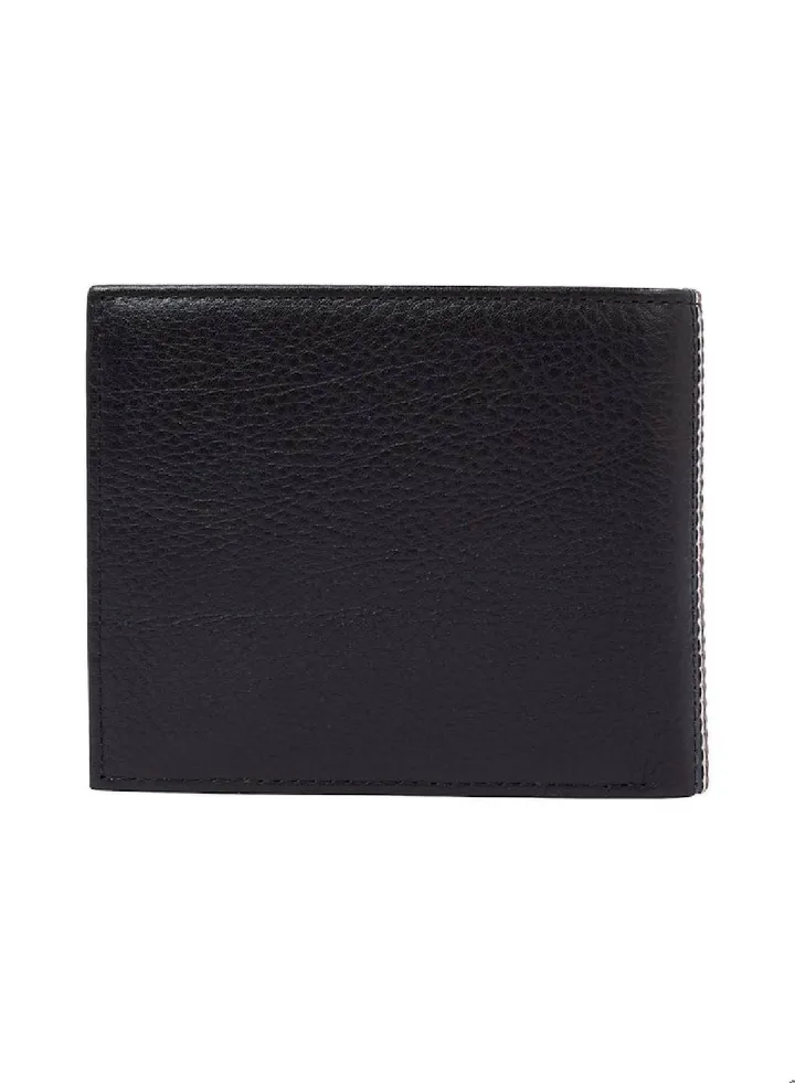 Men's Premium Leather Bifold Credit Card Holder - Leather, Black