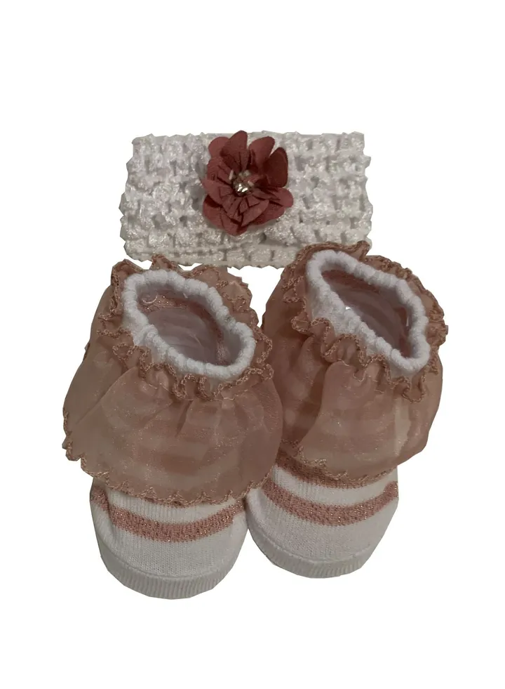 Baby Socks with Headband