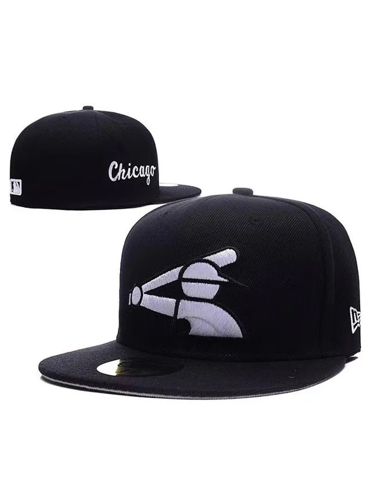 NEW ERA 3D Embroidered Fitted Baseball Team Cap with Closed Back for Sun Protection
