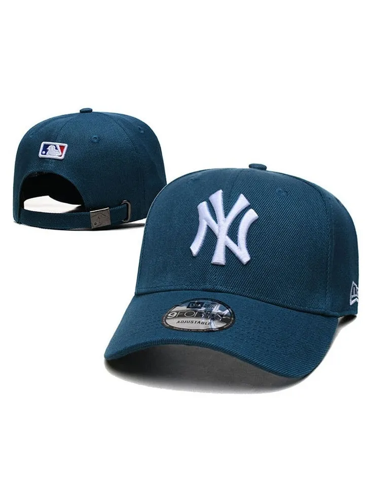 NY Embroidery Hip Hop Snapback Hat Black