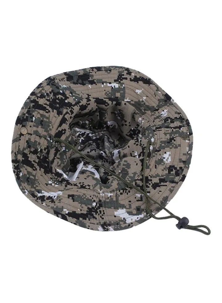 Military Army Jungle Camo Boonie Bucket Cap For Fishing Camping Hiking Camouflage