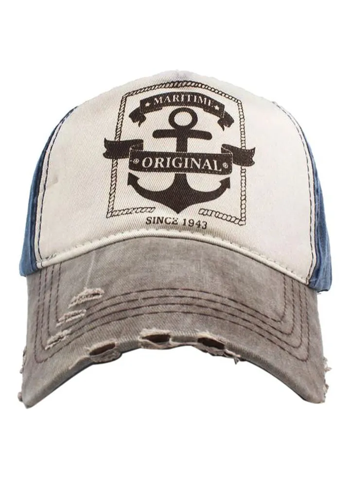 Maritime Printed Cap Multicolour