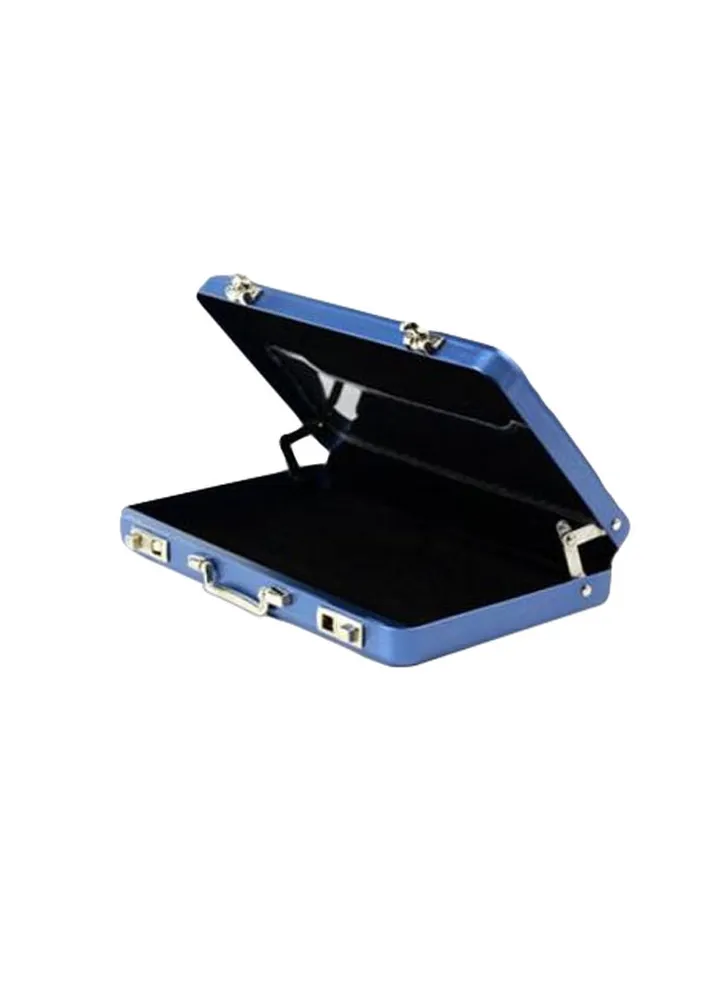 Aluminium Card Case Blue