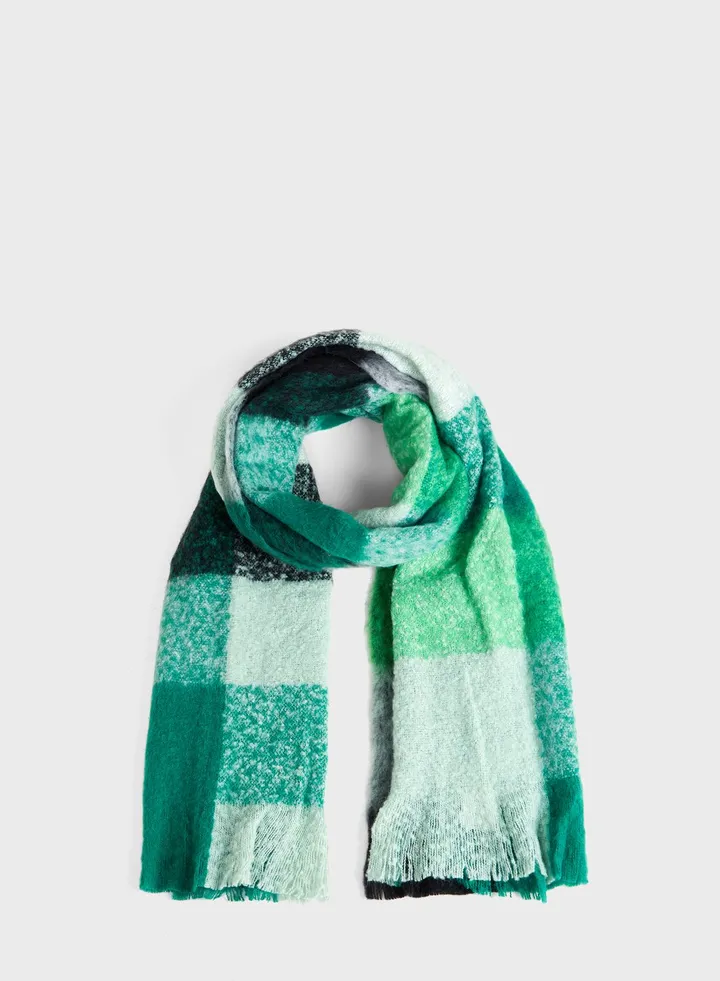 Jacky Life Woven Check Scarf