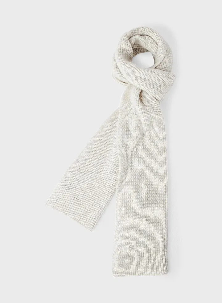 Logo Metallic Scarf