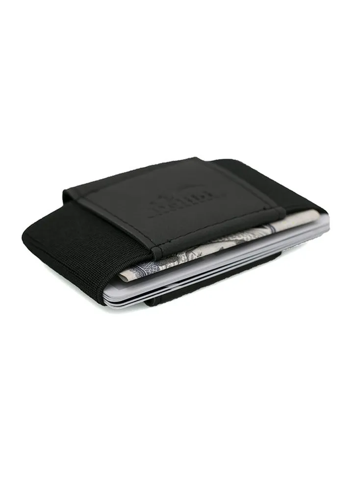 Spacious Leather Wallet Black