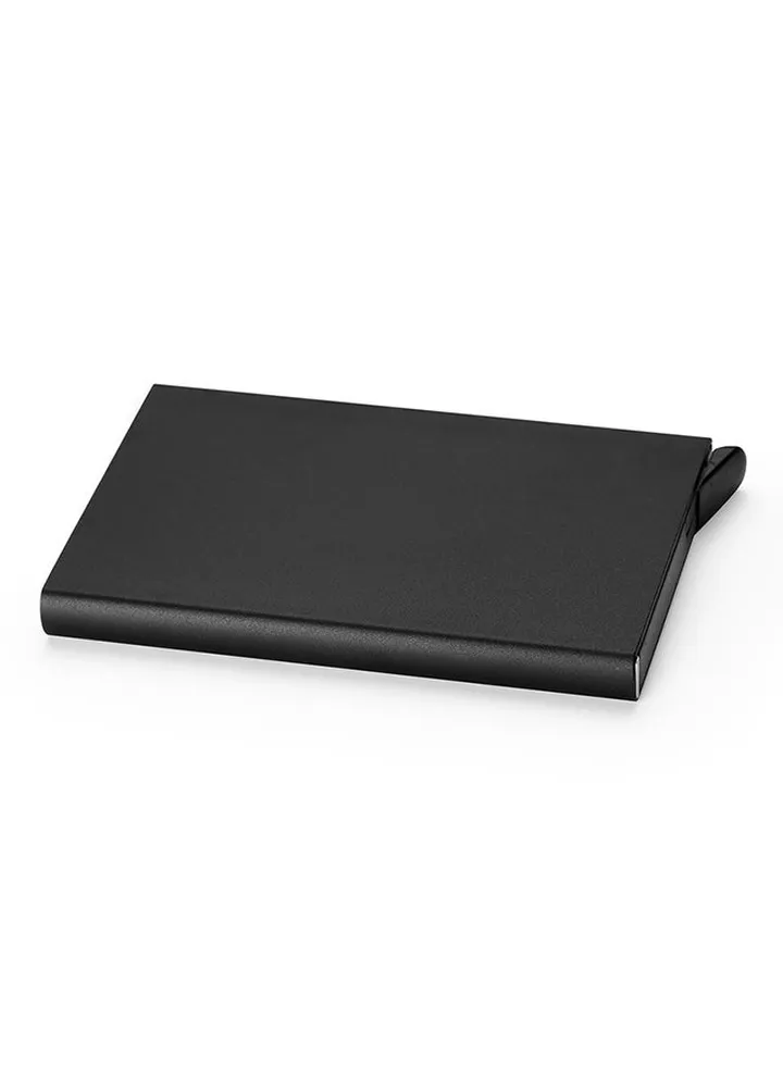 Aluminum Card Case Black