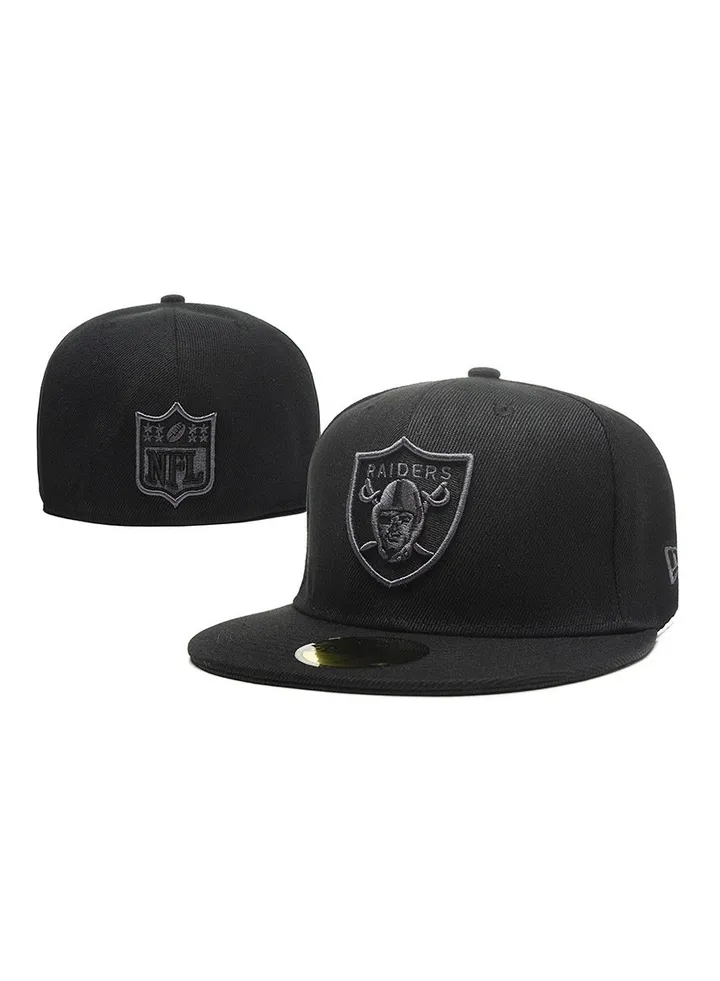 NEW ERA 3D Embroidered Fitted Baseball Team Cap with Closed Back for Sun Protection-58.7CM