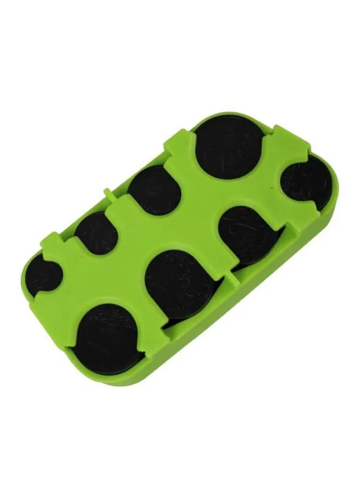 Aluminium Coin Pouch Green/Black