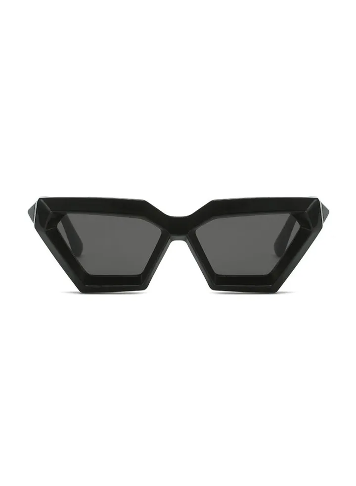 Minimalist Diamond-shaped Sunglasses - Unisex Cat Eye Sunglasses for Men and Women