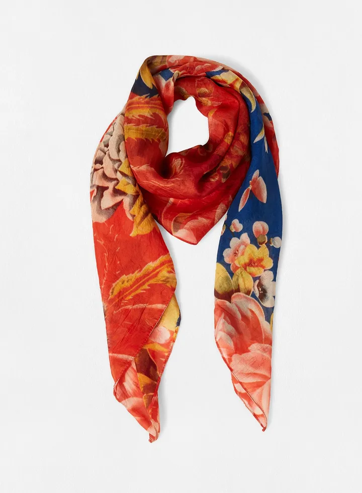 All Over Print Scarf Multicolour
