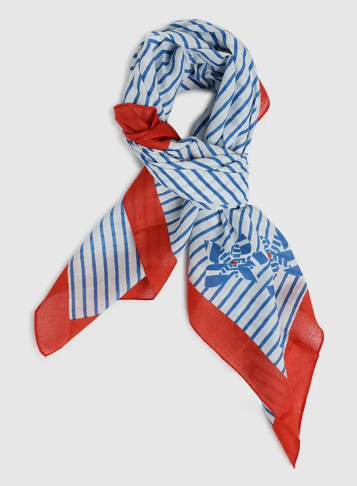 Casual Regular Scarf Multicolour