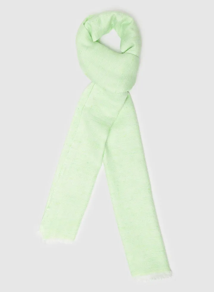 Regular Plain Scarf Green